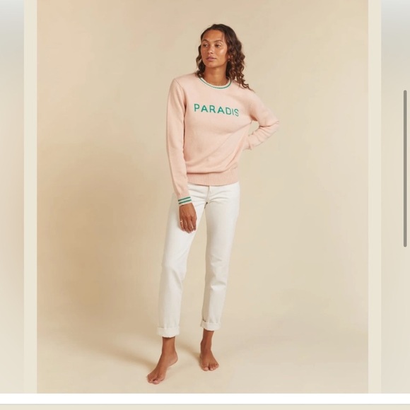 TROVATA Birds of Paradis BARBARA SWEATER BELLINI PARADIS Sz M - Picture 2 of 11